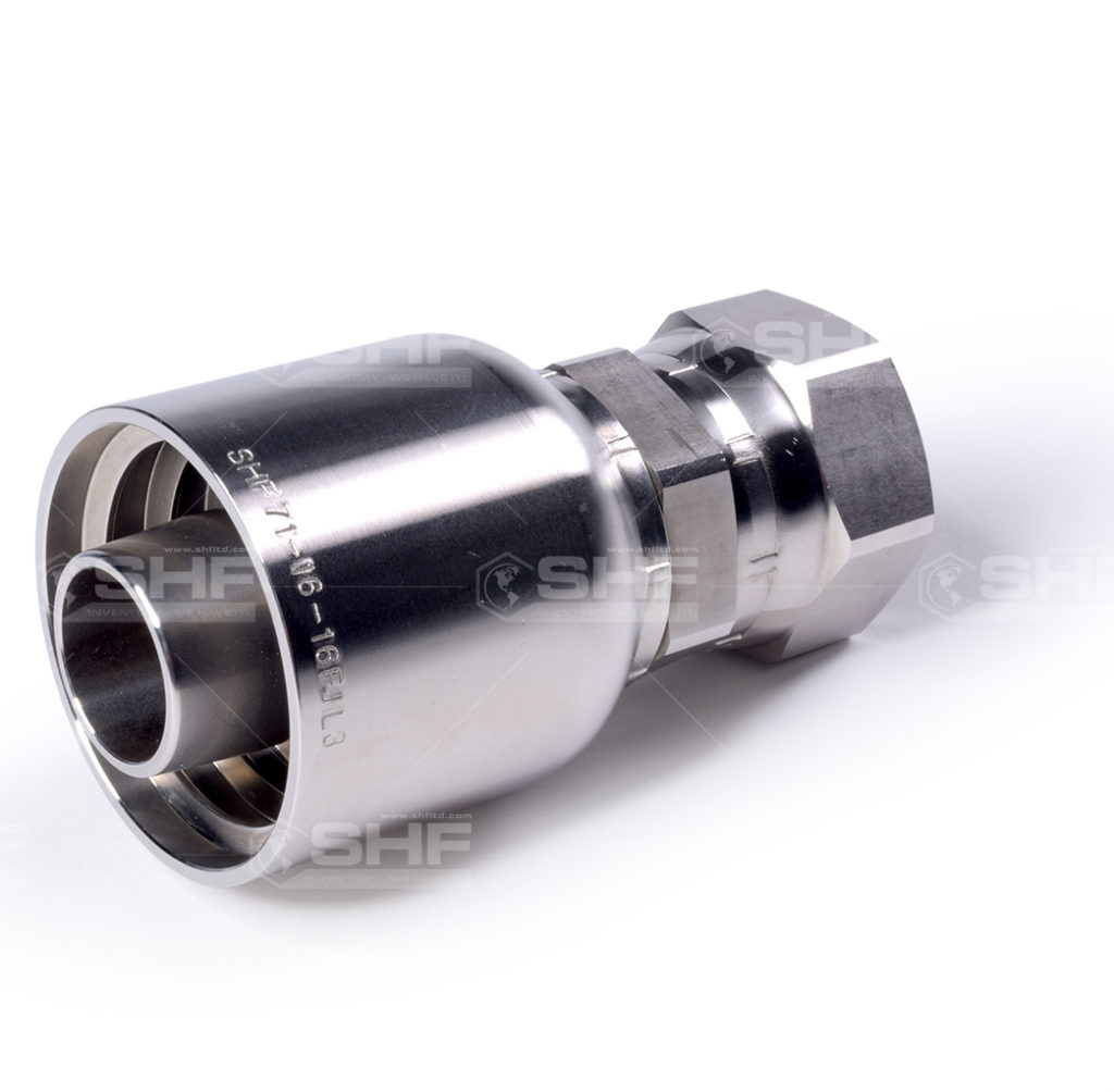 Female JIC 37° Swivel Stainless Hose Fittings LTD