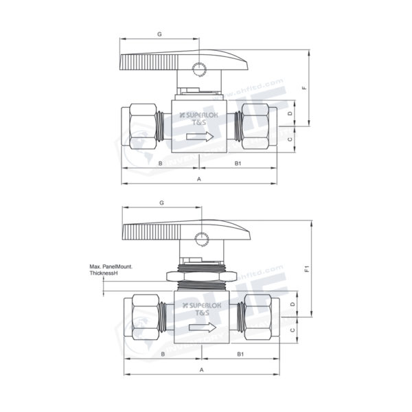 Industrial Stainless Steel Plug Valves 3000 PSI Hydraulic Plug Valves SHF, Inc.